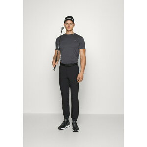 JoNCSt Y T_ V[Y TECH 2 PACK - Sports T-shirt - black/grey