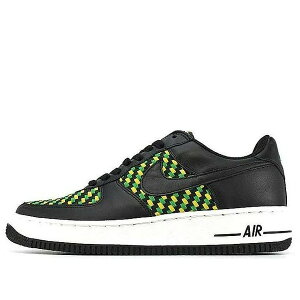Nike �i�C�L �����Y �X�j�[�J�[ �G�A�t�H�[�X �yNike Air Force 1 Low PRM 'Black Volt Green' 309096-002�z �T�C�Y US_8.5(26.5cm)