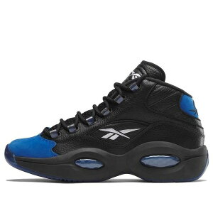 Reebok ���[�{�b�N �����Y �X�j�[�J�[ �yReebok Question Mid 'Black Vector Blue' 100033164�z �T�C�Y US_10.5(28.5cm)
