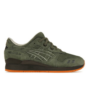 ASICS AVbNX Y Xj[J[ yASICS Gel-Lyte III Ronnie Fieg Militia (Special Box)z TCY US_9.5(27.5cm) Olive/Chocolate/Orange