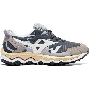 Mizuno �~�Y�m �����Y �X�j�[�J�[ �yMizuno Wave Mujin TL Gore-Tex Ebony Khaki�z �T�C�Y US_7.5(25.5cm) Ebony/Pristine/Vintage Khaki