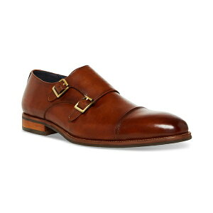 XeB[u }f Y hXV[Y V[Y Men's Tilly Double Monk Strap Dress Shoe Tan