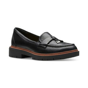 N[NX fB[X Xb|E[t@[ V[Y Women's Westlynn Bella Lug-Sole Comfort Loafers Black Leather