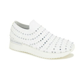 ケネスコール レディース スニーカー シューズ Women's Cameron Jewel Joggers Sneakers White - Polyester, Nylon