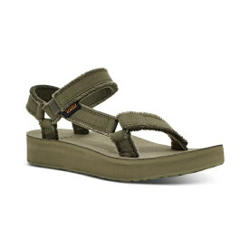 テバ レディース サンダル シューズ Women's Midform Universal Sandals Olive Canvas