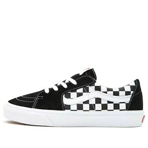 Vans �o���Y �����Y �X�j�[�J�[ �yVans SK8-Low 'Checkerboard - Black' VN0A4UUK4W7�z �T�C�Y US_9.5(27.5cm)