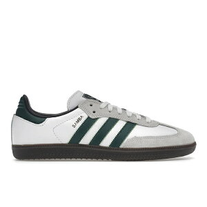adidas �A�f�B�_�X �����Y �X�j�[�J�[ �yadidas Samba ADV White Collegiate Green�z �T�C�Y US_M_4.5 Cloud White/Collegiate Green/Cloud White