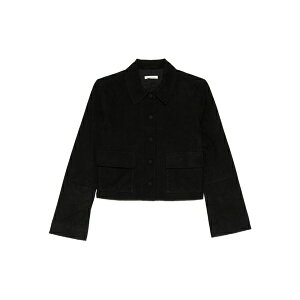 �o�C�}�����o�[�K�[ ���f�B�[�X �W���P�b�g���u���]�� �A�E�^�[ Annie pocket-buttoned jacket Black