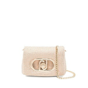 �����[�W���[ ���f�B�[�X �n���h�o�b�O �o�b�O Mini crystal-embellished cross-body bag Neutrals