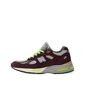 �j���[�o�����X �����Y �X�j�[�J�[ �V���[�Y X patta 991v2 lace-up sneakers Red