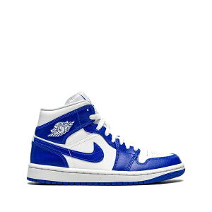�W���[�_�� ���f�B�[�X �X�j�[�J�[ �V���[�Y Air jordan 1 mid kentucky blue sneakers White