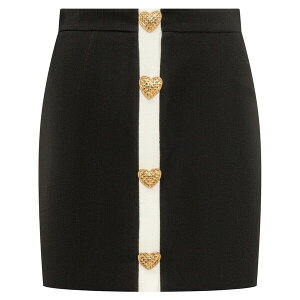 ���X�L�[�m ���f�B�[�X �X�J�[�g �{�g���X Heart-motif mini skirt Black