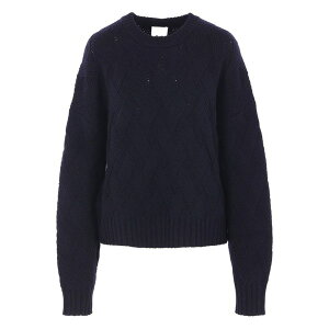 �A�����[�h ���f�B�[�X �j�b�g&�Z�[�^�[ �A�E�^�[ Diamond-pattern wool sweater Blue