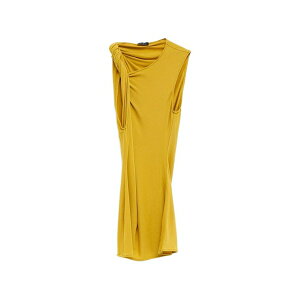 �A�g���C�� ���f�B�[�X �J�b�g�\�[ �g�b�v�X Knotted top Yellow