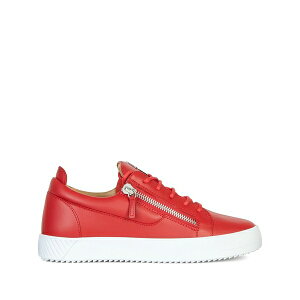 �W���[�b�y�U�m�b�e�B �����Y �X�j�[�J�[ �V���[�Y Frankie double-zip low-top sneakers Red