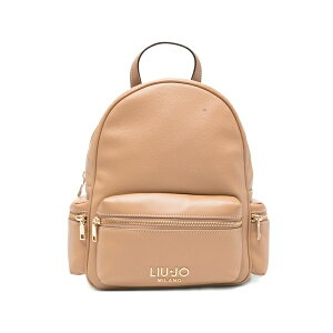 �����[�W���[ ���f�B�[�X �o�b�N�p�b�N�E�����b�N�T�b�N �o�b�O Zip leather backpack Neutrals