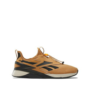 ���[�{�b�N �����Y �X�j�[�J�[ �V���[�Y Nano x3 froning panelled sneakers Brown