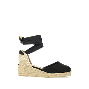 �J�X�^�j�G�[�� ���f�B�[�X �T���_�� �V���[�Y Carina tie-fastening espadrille Black