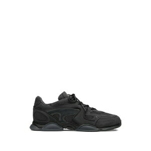 �A�N�Z���A���K�g �����Y �X�j�[�J�[ �V���[�Y Lace-up panelled eris trainers Black