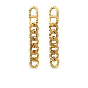 �c�C���Z�b�g ���f�B�[�X �s�A�X���C�������O �A�N�Z�T���[ Chain-link earrings Gold
