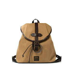 �t�B���\�� ���f�B�[�X �o�b�N�p�b�N�E�����b�N�T�b�N �o�b�O Medium leather-trimmed backpack Neutrals
