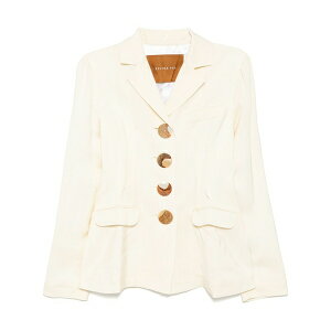 ���W�[�i�E�s���E ���f�B�[�X �W���P�b�g���u���]�� �A�E�^�[ Etta blazer White
