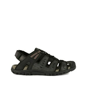 �W�F�I�b�N�X �����Y �T���_�� �V���[�Y Mo panelled sandals Black