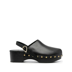 �A���V�G���g�O���[�N�T���_�� ���f�B�[�X �p���v�X �V���[�Y Classic closed 70mm studded clogs Black