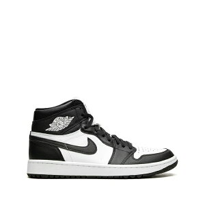�W���[�_�� �����Y �X�j�[�J�[ �V���[�Y Air jordan 1 high golf black / white - panda sneakers Black