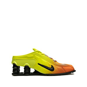 �i�C�L ���f�B�[�X �X�j�[�J�[ �V���[�Y X martine rose shox r4 mule safety orange sneakers Yellow
