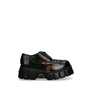 �j���[���b�N �����Y �u�[�c �V���[�Y M-1553c-c2 flame platform boots Black