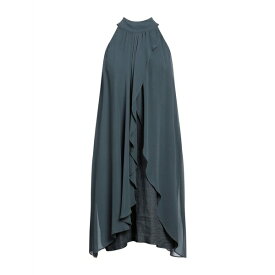 【送料無料】 120％リノ レディース ワンピース トップス Mini dresses Dark green
