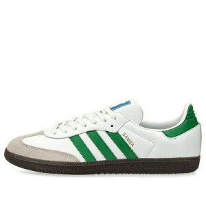 adidas �A�f�B�_�X �����Y �X�j�[�J�[ �T���o �yadidas Samba OG 'White Green' IG1024�z �T�C�Y US_M_13.5