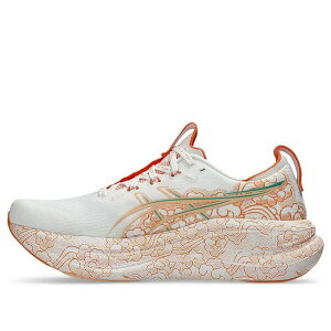 ASICS �A�V�b�N�X �����Y �X�j�[�J�[ �yASICS Gel-Nimbus 28 Tokyo 'White Apricot Crush' 1013A207-100�z �T�C�Y US_M_14