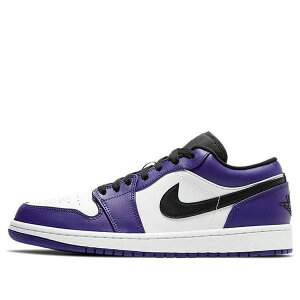Air Jordan ジョーダン メンズ スニーカー 【Air Jordan 1 Low 'Court Purple White' 553558-500】 サイズ US_12(30.0cm)