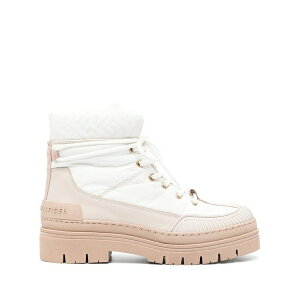 �g�~�[ �q���t�B�K�[ ���f�B�[�X �u�[�c �V���[�Y Quilted panelled boots White