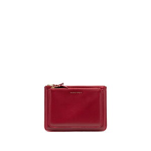 �R���f�M�����\�� ���f�B�[�X ���z �A�N�Z�T���[ Double-zip leather wallet Red