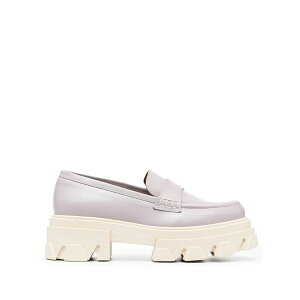 �A���n�X ���f�B�[�X �X���b�|���E���[�t�@�[ �V���[�Y Trailblazer 55mm leather loafers Purple