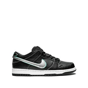 �i�C�L �����Y �X�j�[�J�[ �V���[�Y Sb dunk low pro og qs black diamond sneakers Black