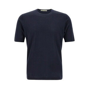 �t�B���b�| �f ���E�����e�B�X �����Y T�V���c �g�b�v�X Ribbed-hem short-sleeve polo shirt Blue