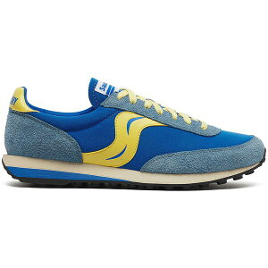 Saucony �T�b�J�j�[ �����Y �X�j�[�J�[ �ySaucony Trainer 80 Original Blue Mustard�z �T�C�Y US_7(25.0cm) Blue/Mustard