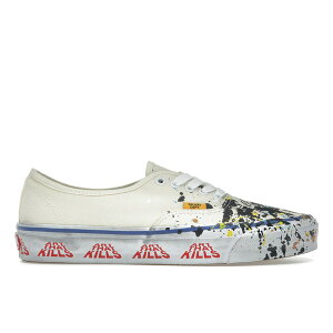 Vans �o���Y �����Y �X�j�[�J�[ �yVans Authentic Reissue 44 Gallery Dept. Art That Kills�z �T�C�Y US_8(26.0cm) Cream/Multicolor