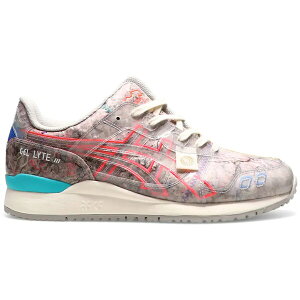 ASICS �A�V�b�N�X �����Y �X�j�[�J�[ �yASICS Gel-Lyte III OG Recycle Felt Diva Pink�z �T�C�Y US_12(30.0cm) Recycle Felt Oyster Grey/Diva Pink