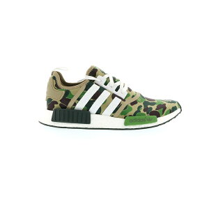 adidas アディダス メンズ スニーカー 【adidas NMD R1 Bape Olive Camo】 サイズ US_9.5(27.5cm) Olive