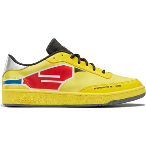 Reebok ���[�{�b�N �����Y �X�j�[�J�[ �yReebok Club C Power Rangers Yellow�z �T�C�Y US_6.5(24.5cm) Boldly Yellow/Coal/Silver Metallic