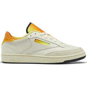 Reebok ���[�{�b�N �����Y �X�j�[�J�[ �yReebok Club C 85 Smiley 50th Anniversary�z �T�C�Y US_10(28.0cm) Alabaster/Citron/Trek Gold