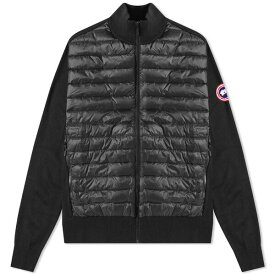 カナダグース メンズ ジャケット＆ブルゾン アウター Canada Goose Hybridge Knit Packable Jacket Black