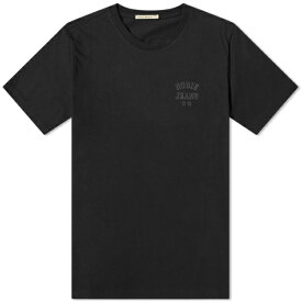 ヌーディージーンズ メンズ Tシャツ トップス Nudie Roy Logo T-Shirt Black