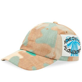 アクネ ストゥディオズ メンズ 帽子 アクセサリー Acne Studios Carliy Camouflage Cap Green