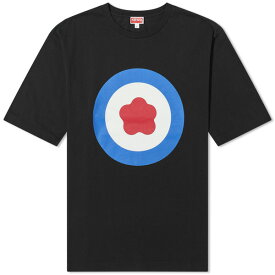 ケンゾー メンズ Tシャツ トップス Kenzo Oversized Crest T-Shirt Black